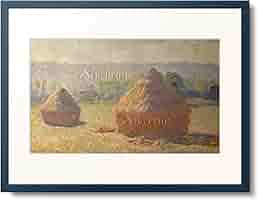 Amazon｜クロード・モネ Claude Monet 「積みわら Haystacks at